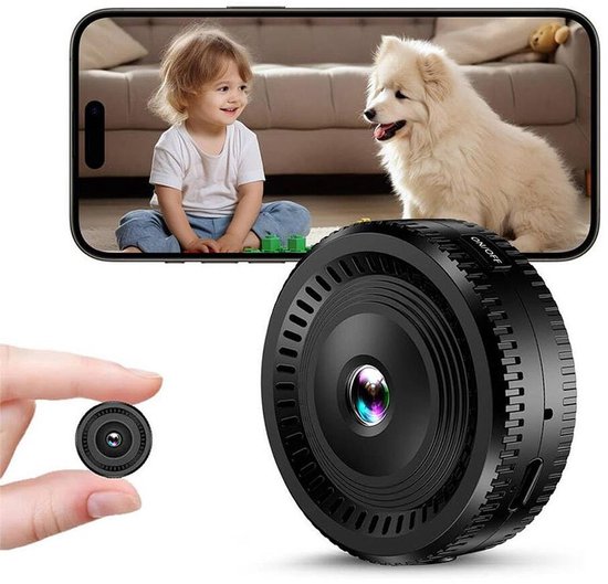 Sicherheitskamera, 1080p Hd Wi-fi-kamera, Haustier-sicherheitskamera, Mini-versteckkamera Mit Nachtsicht Und Bewegungserkennung.