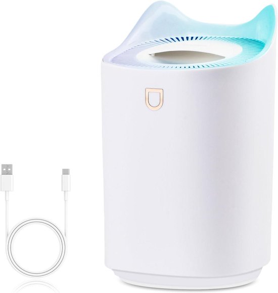 3-liter-luftbefeuchter，36 Db Leise，usb-anschluss Von Oben，zwei Sprühmodi Und Led-nachtlicht Für Bis Zu 24 Stunden Betrieb