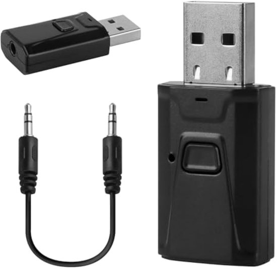 Bluetooth-adapter，bluetooth Usb 5，4-in-1-bluetooth-empfänger，mini-usb-bluetooth-sender Und -empfänger (plug-and-play) Für Pc