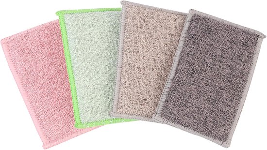Waschbare Mikrofaserschwämme 5+1 Gratis – Ultra-saugfähig Und Kratzfrei – Umweltfreundlich – Geeignet Für Küche, Bad Und Das Ganze Haus