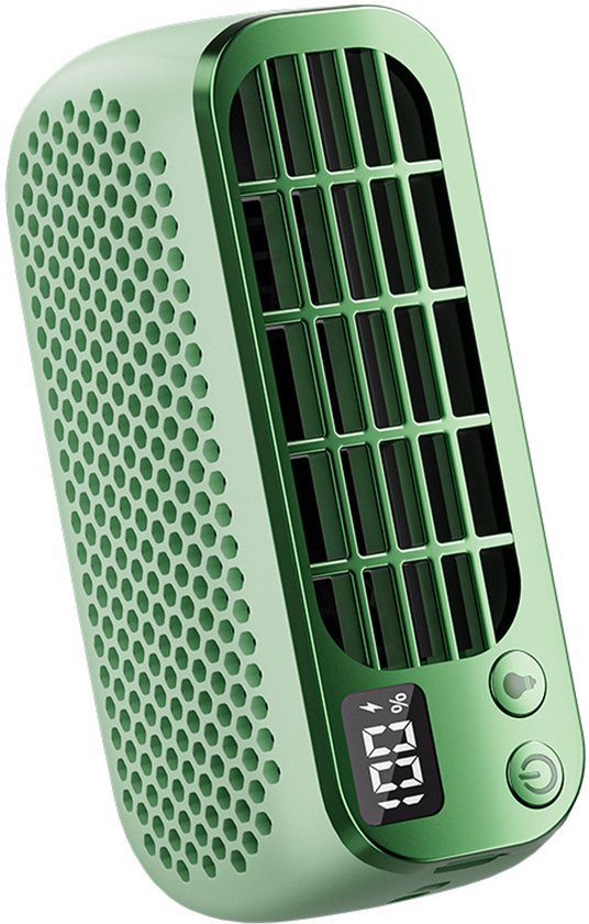 Tischventilator Ohne Rotorblätter, Kleiner Persönlicher Ventilator – Leiser, Geräuschloser Ventilator Mit Usb-ladefunktion
