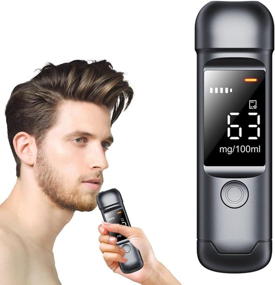 Alkoholtester Mit Digitalanzeige, Tragbarer Alkoholtester Für Den Persönlichen Gebrauch.