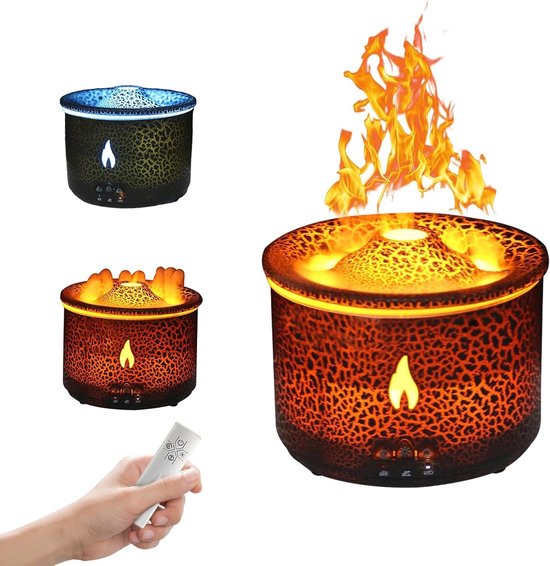 Aroma-diffusor 360 Ml Mit Elektrischem Timer Und Fernbedienung Für Zuhause Und Büro，luftbefeuchter Mit Ätherischen Ölen