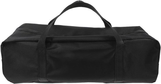 Hochwertige Aufbewahrungstasche Für Grillzubehör Aus Oxford-gewebe，robuster Organizer Für Camping，45 Cm X 17 Cm X 14 Cm，schwarz