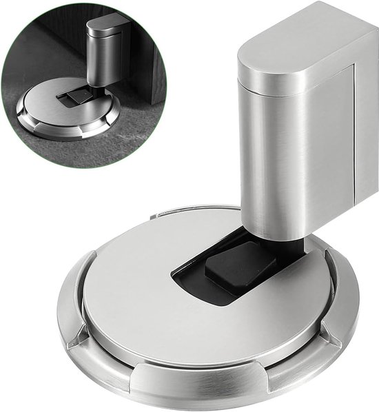 Türstopper Zum Verkleben Auf Dem Boden，magnetischer Türstopper，robuste Ausführung Ohne Bohren，selbstklebender Türkeil，türgriffpuffer Für Türen