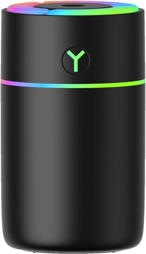 Intelligenter Auto-luftbefeuchter Mit Diffusor, Tragbarer, Farbenfroher Auto-luftbefeuchter Wasserbecherform, Lufterfrischer