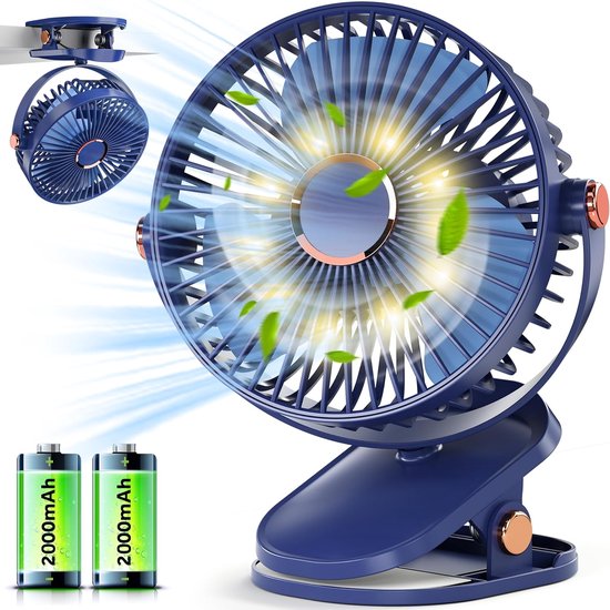 Tischventilator – Standventilator – Luftstromstufen – Oszillationsfunktion – Schreibtischventilator – Usb