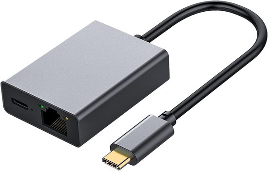 Usb-c-auf-ethernet-adapter (100 W) Für Chromecast，usb-c Auf Rj45 Ethernet (1000 Mbit/s) Für Chromecast Tv/stick，windows Und Macbook Pro