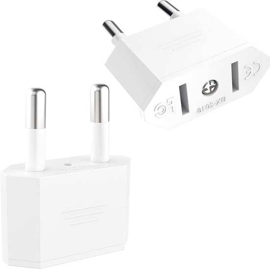 Adapter Usa Auf Deutschland Stecker 2 Stück，steckdose Eu Auf Us-adapter，ce-zertifizierter Us-adapter，für Geräte Mit Vievre-reisestecker