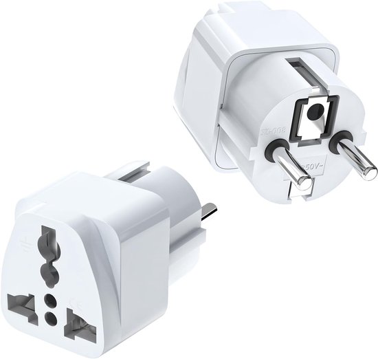 2 Reiseadapter，adapter Chinesisch-deutscher Stecker，universelle Eu-steckdose Für Usa