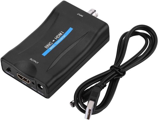 Bnc-zu-hdmi-konverter, 5-v-dc-hd-videokonverter Mit 1080p/720p-auflösung Und 3d-kompensationstechnologie