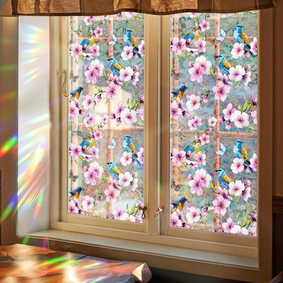 Fensterfolie，43 X 200 Cm，elektrostatische Haftung，fensterfolie Für Zuhause，elektrostatische Glashaftung，pvc-fensterfolie Ohne Klebstoff