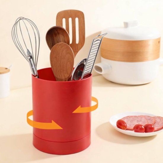 Utensil，drehbarer Behälter，360 Grad Drehbar，geeignet Für Axxjg-12，einfacher Küchenutensilienhalter Mit Usp