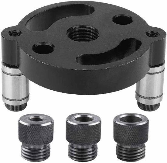 Dübelbohrlehre，stempelfinder Für Vertikale Arbeiten，positionierer Für Aluminiumbohrvorrichtung，6/8/10 Mm Bohrbuchsen，positionierer Für 3 Löcher