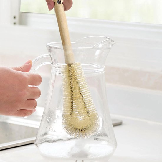Flaschenbürste，flaschenbürsten Zur Reinigung，360°-reinigung Flaschenwaschbürste，flaschenreiniger Für Becher，weingläser Und Wasserbecher