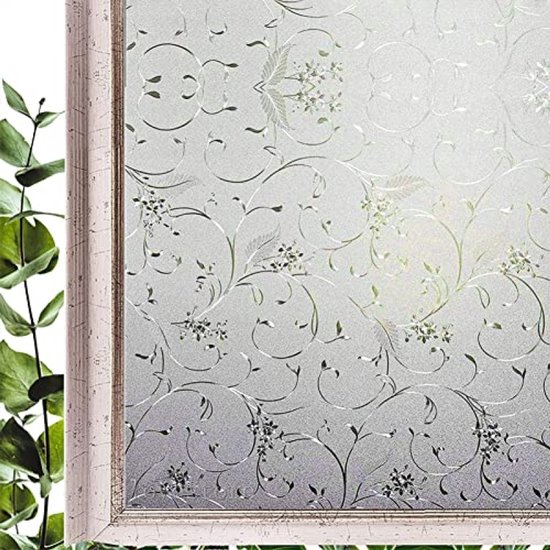 Blickdichte Fensterfolie 30 X 200 Cm – Antistatisch & Uv-blockierend – Sichtschutz