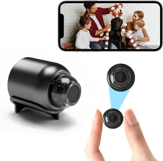 Versteckte Kamera – Spionagekamera – Kompakte Minikamera – Sicherheitskamera – Heimüberwachung