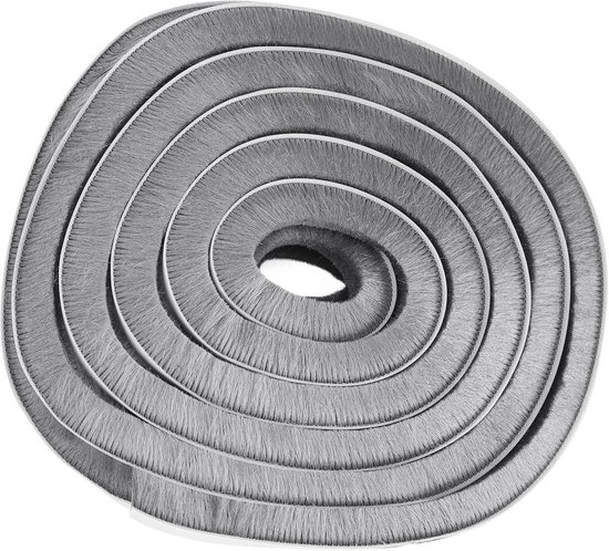 Selbstklebende Bürstendichtung Für Fenster Und Türen – 9 Mm X 15 Mm X 12 M, Insektenschutz Und Schalldämmung