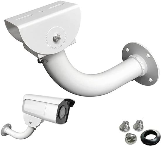 Verstellbare Universal-wandhalterung Für Cctv-überwachungskameras – 180 Grad Schwenkbar