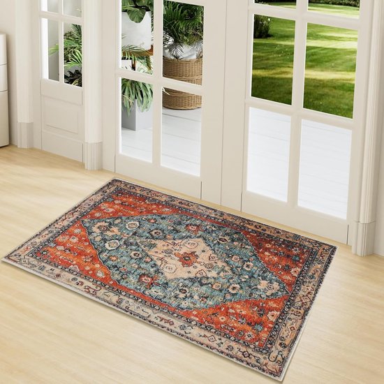 Fußmatte 60 X 90 Cm – Waschbare, Rutschfeste Fußmatte Für Drinnen Und Draußen – Saugfähig Und Strapazierfähig – Ideal Für Küche, Flur Und Garten