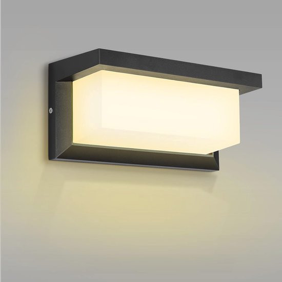 Wasserdichte Led-wandleuchte Für Den Außenbereich – 18 W, Warmweiß, Ideal Für Garten Und Eingangsbereich