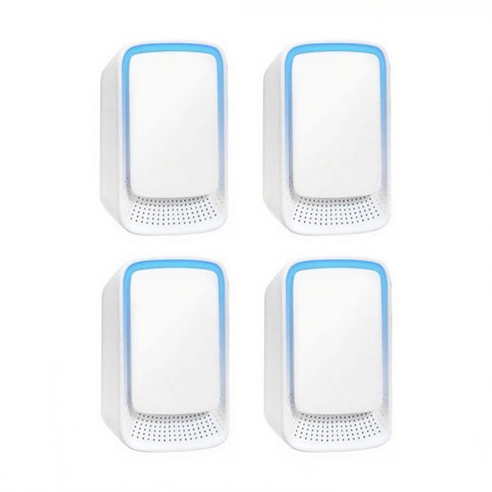Set Mit 4 Mini-ionen-luftreinigern Für Den Heimgebrauch，ideal Für Kleine Räume