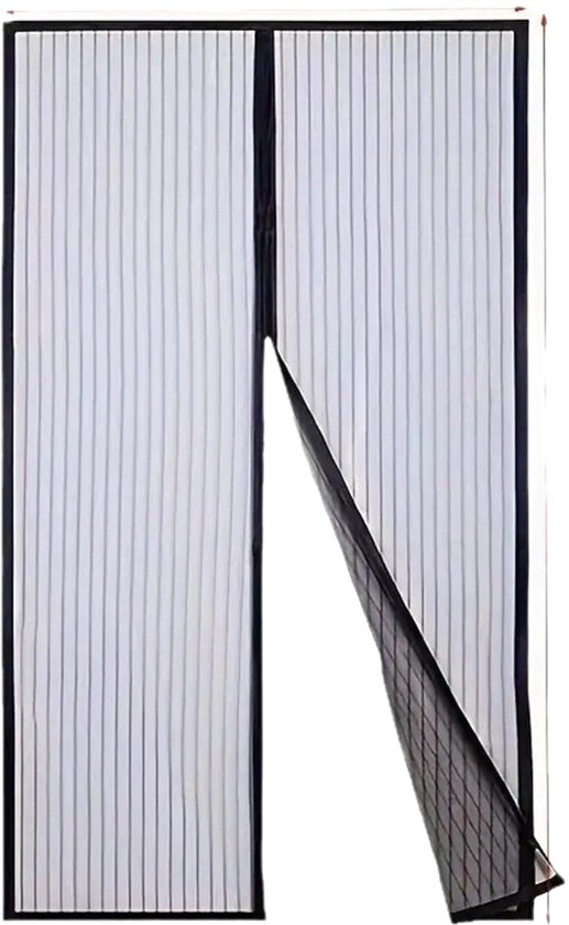 Magnetisches Insektenschutzgitter – Geeignet Für Holz-, Eisen- Und Aluminiumtüren Sowie Balkone – 90 X 210 Cm