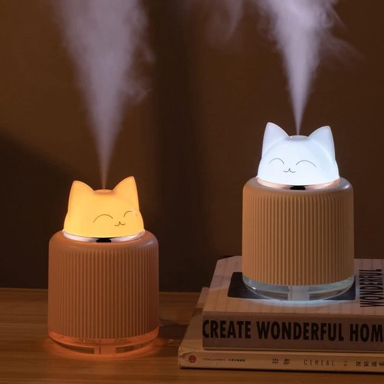 Mini-luftbefeuchter Fürs Kinderzimmer – Usb-betriebener Nebelgenerator Mit Led-beleuchtung Und Automatischer Abschaltung