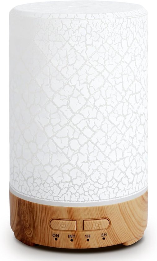 Aromatherapie-diffusor 150 Ml Mit 7 Led-farben Für Zuhause Und Büro