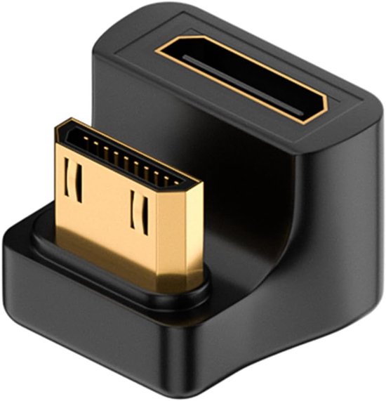 Mini-hdmi-2.1-adapter Mit 180°-u-winkel Für Kamera Und Desktop-pc