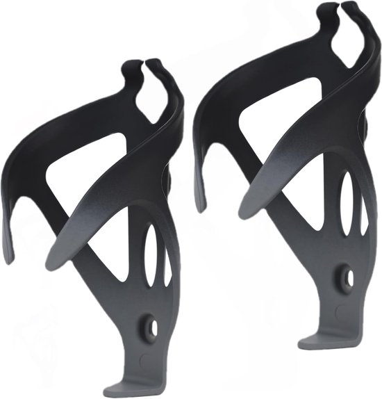 Leichter Fahrrad-trinkflaschenhalter，universeller Flaschenhalter Für Fahrräder，rennräder Und Kinderfahrräder (schwarz + Grau，2er-pack)