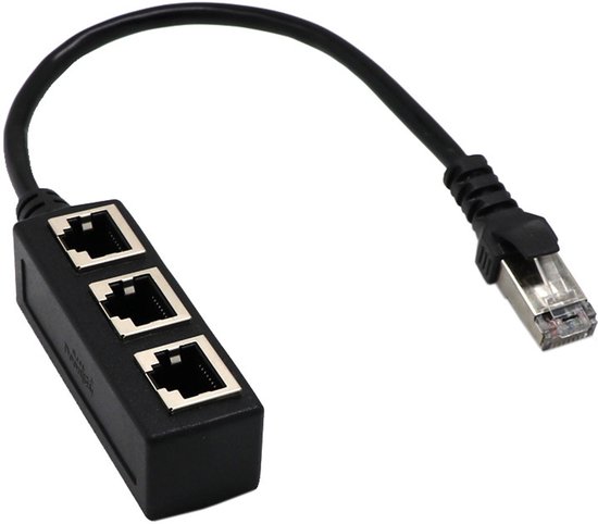 Ethernet-netzwerk-splitter-adapter 1 Port Auf 3 Port Lan-kabel-splitter