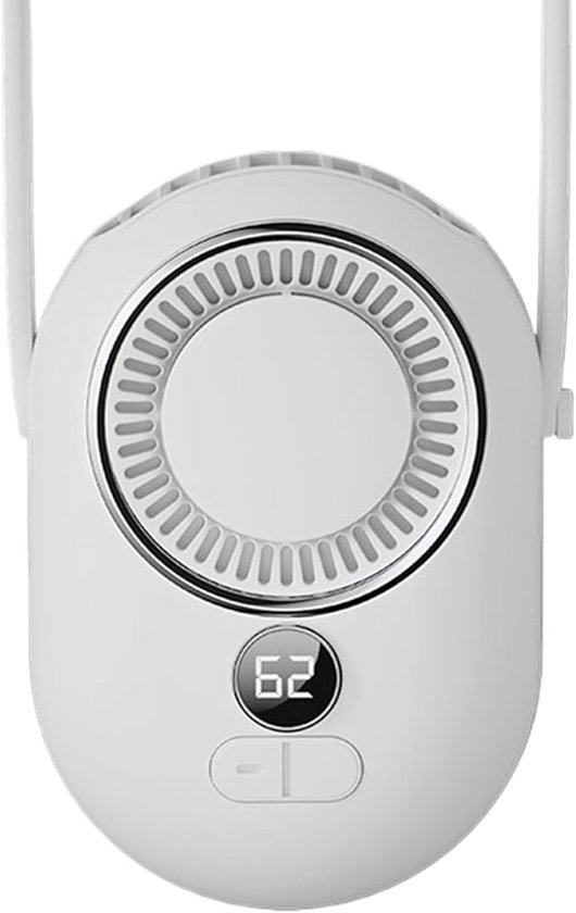 Tragbarer Nackenventilator, Klimaanlagen-ventilator, Leiser Ventilator Für Reisen, Zuhause, Camping, Büro & Sport, 12,5 X 4,5 X 9,5 Cm