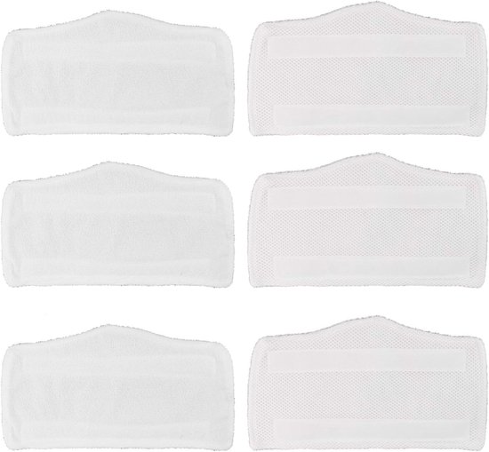 6er-packung Waschbare Mikrofaser-ersatzreinigungspads