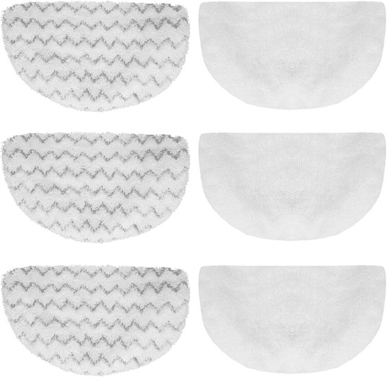 6er-pack Ersatz-dampfreinigerpads. Passend Für Bissell Powerfresh Dampfreiniger Der Serien 1940，1440，1544，1806 Und 2075，modelle 19402，19404，19408