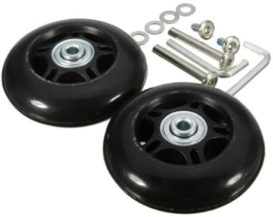 Ein Set Gepäckrollen, Ein Reparaturset Für Gepäckrollen, Robuste Ersatzrollen Für Koffer Und Reisetaschen (6424mm).