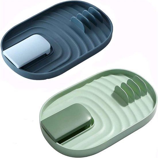 Multifunktionales Küchenutensil: Topfdeckelhalter, Löffelhalter Und Besteckhalter – 2 Stück