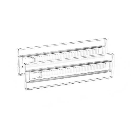 6-teiliges Set – Verstellbare Schubladeneinteiler – Transparente Schubladeneinteiler – Geeignet Für Schrankinnenräume – Trennwände Aus Kunststoff