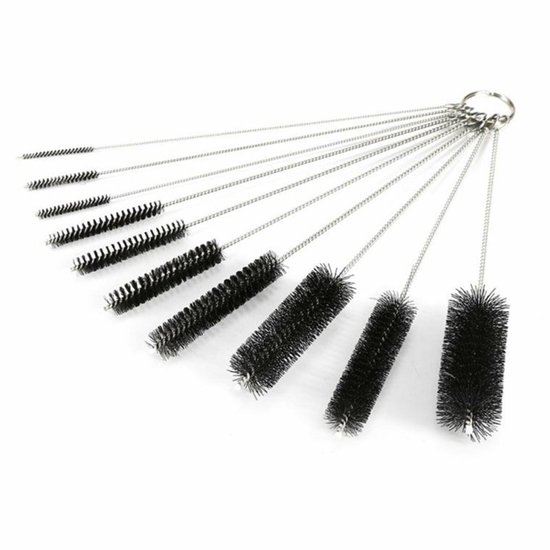 20er-packung Nylon-strohhalmbürsten Zur Reinigung Von Flaschenröhrchen, Kleine, Lange Reinigungsbürsten