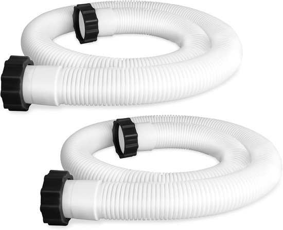 2 Stück Poolschläuche Für Oberflächenpools，durchmesser 1 1/2 Zoll，länge 59 Zoll
