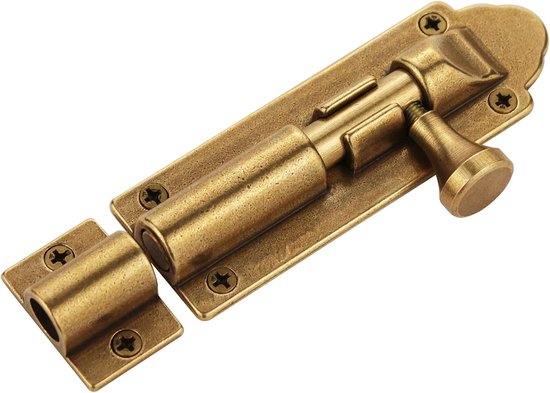 Riegel Aus Massivem Messing, Schiebetürschlösser Aus Bronze, Schwere Riegelschlösser