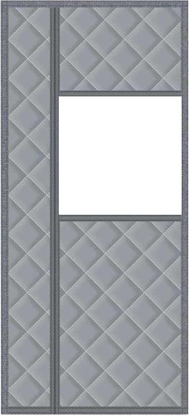 Zugluftdichter Türvorhang，verstellbarer Magnetischer Thermostreifen Ohne Bohren，geeignet Für Schlafzimmer，küchen Und Innenräume (90 X 200 Cm)