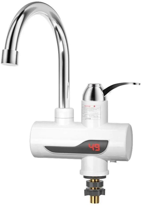 Elektrischer Küchenwassererhitzer – Sofort-heißwasserhahn, Warm/kalt, 360°-drehung, Durchlauferhitzer, Schnell Und Sicher