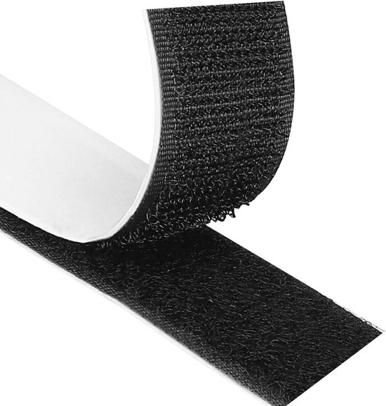 Dailygoods，selbstklebendes Klettband 30 Mm X 3 M，doppelseitiges Klettband，geeignet Für Holzoberflächen