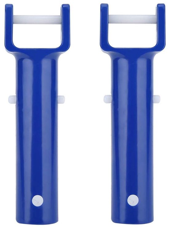 Dailygoods – Poolbürsten-set (2-teilig) – V-förmiger Clip