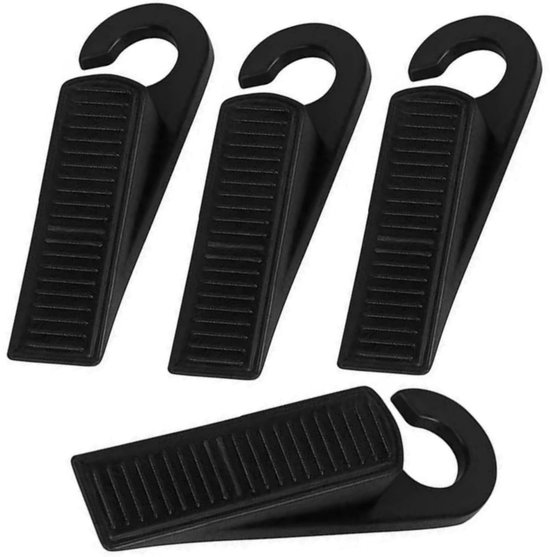 Zeynomax – Rutschfester Türstopper – Bodenstopper – Gummi – 4 Stück – Kratzfest – 12,5 Cm – Strapazierfähiges Material – Türstopper