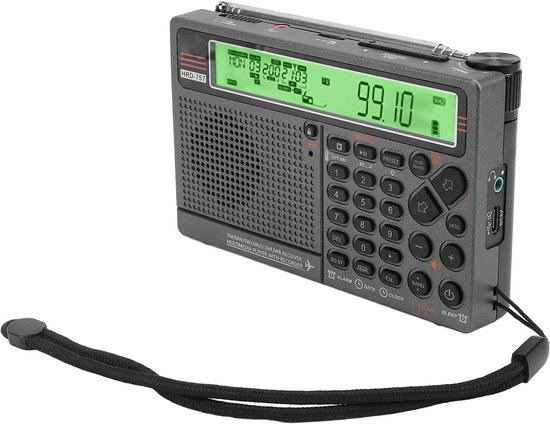 Multibandradio – Digitalempfänger – Musik Hören – App-steuerung – 18 X 11 X 7 Cm – Grün