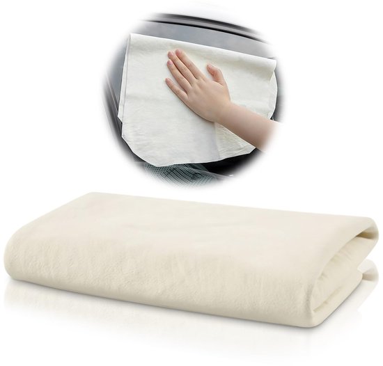 Allecto – Wildleder – Superweich, Hoch Saugfähig, Wiederverwendbar, Ideal Für Autos, Fenster Und Möbel – 60 X 40 Cm