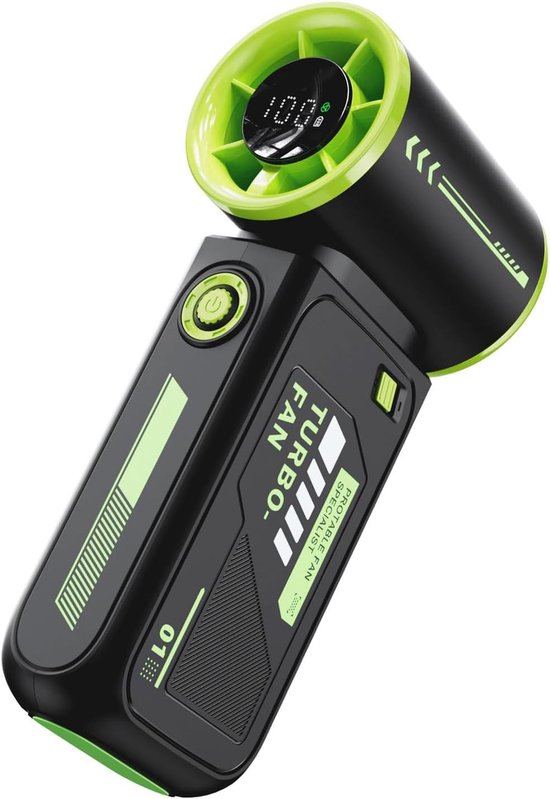 Elektrischer Ventilator, Tragbarer, Verstellbarer Kühlventilator, Handventilator 3600mah, Kleiner Usb-reiseventilator Für Büro Und Outdoor