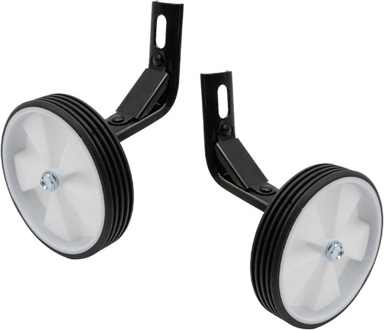 Paar Schwarze Stützräder, Kinderfahrradzubehör, Stützräder, Kinderfahrrad, Kinderfahrradrad
